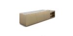 LANGHAM LEATHER LOW CABINET - Image 3