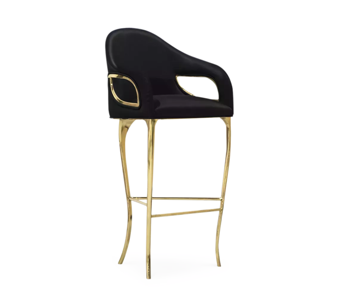 CHANDRA HIGH BACK BAR STOOL - Image 1