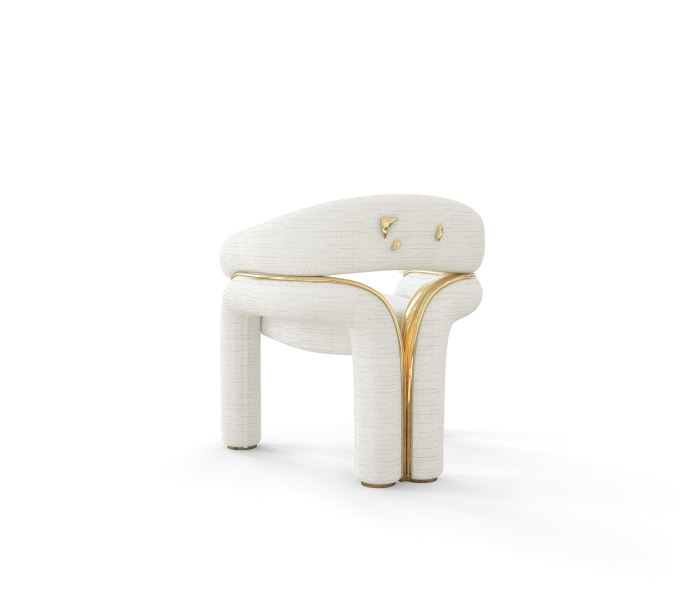 ELARA WHITE CHAIR - Image 1