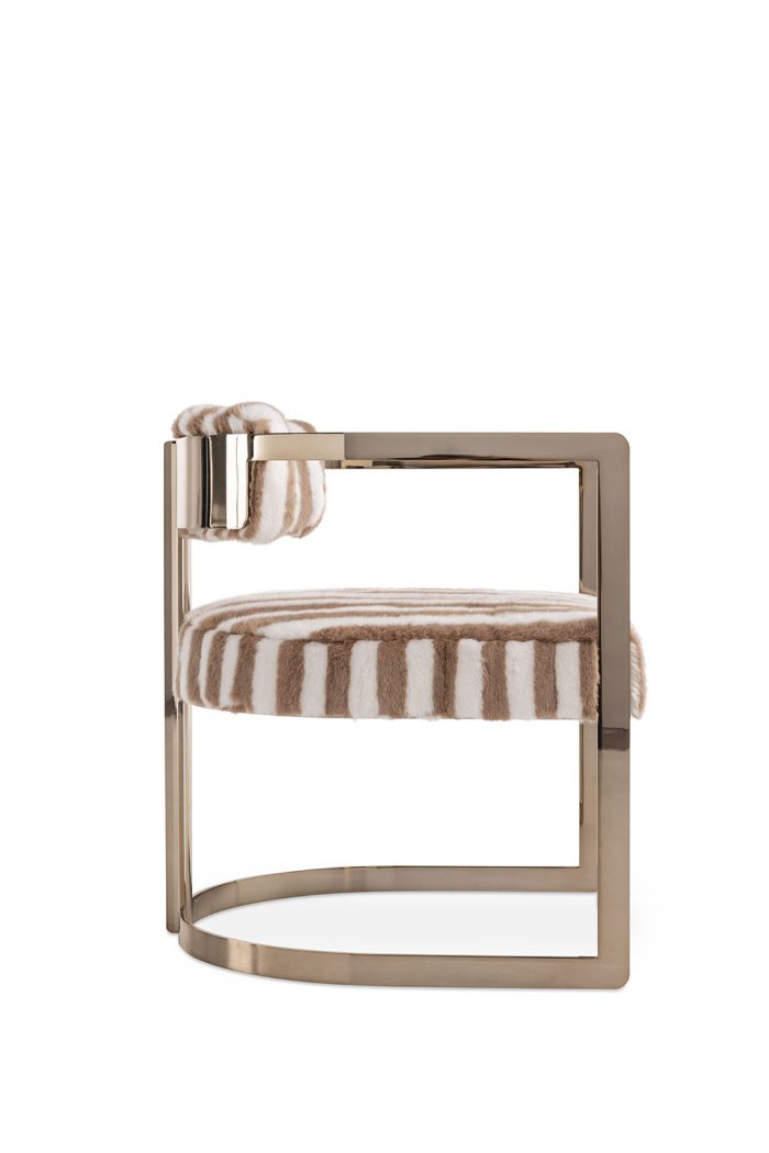 BRIGITTE FUR PEQUIN ARMCHAIR - Image 3
