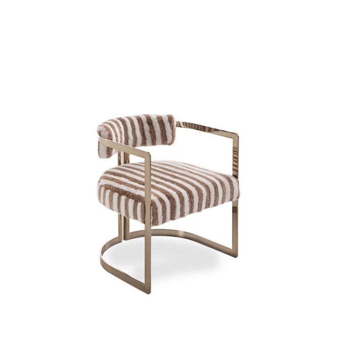 BRIGITTE FUR PEQUIN ARMCHAIR - Image 1