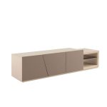 LANGHAM LEATHER LOW CABINET - Image 2