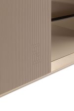 LANGHAM LEATHER LOW CABINET - Image 5